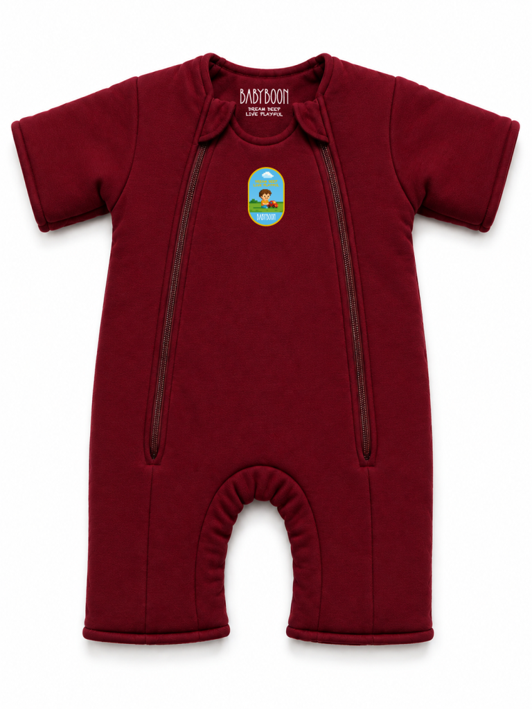 Baby Sleep Suit | 90's Collection Dark Wine